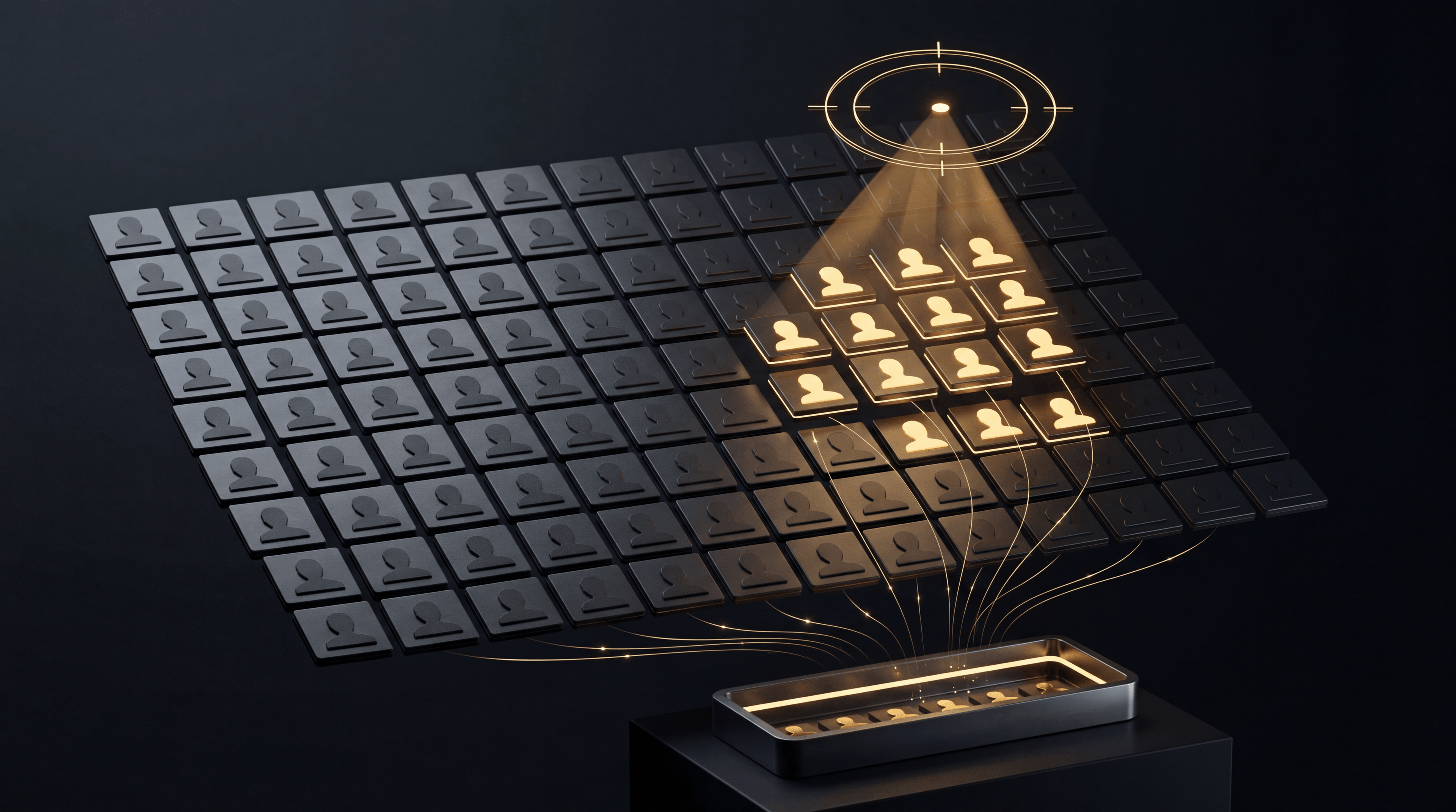 B2B Lead Generation System visualization