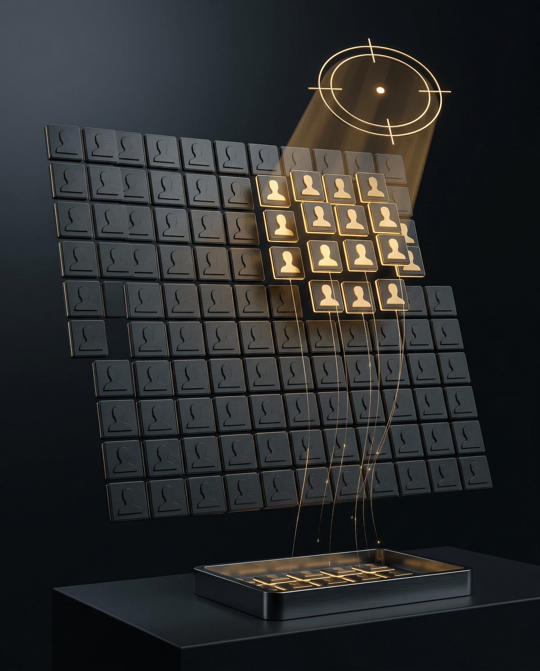 B2B Lead Generation System visualization