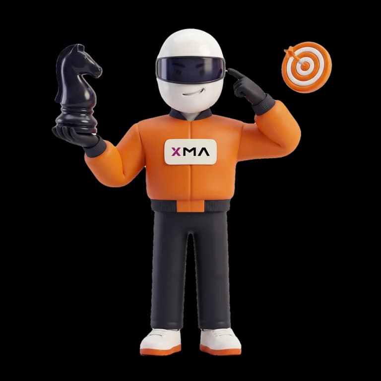 Strategist at XMA, illustrated
